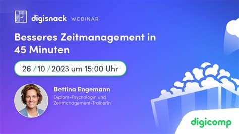 Webinar Besseres Zeitmanagement In Minuten Youtube