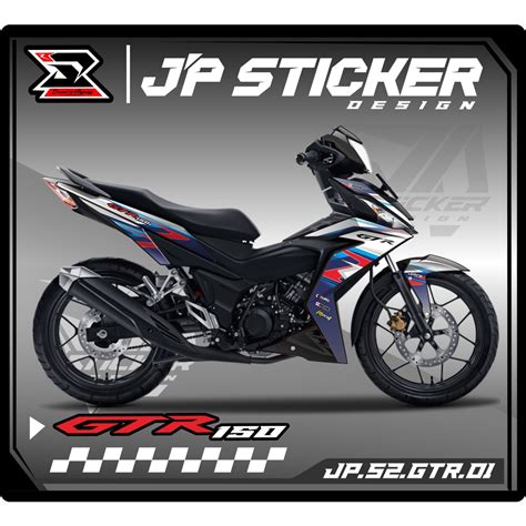 Jual Gtr Sticker Striping Gtr Stiker Motor Honda Supra Gtr