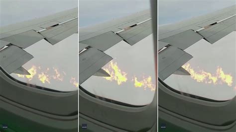 Delta Air Lines Flight Makes Emergency Landing After Flames Shoot Out