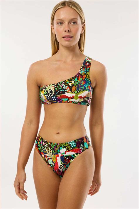 Ayyıldız Yeşil Desenli Bikini Takımı Hızlı Kargo