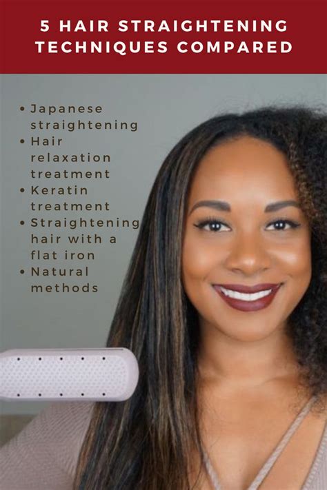 5 Types Of Hair Straightening Treatments Compared Hair Straightening