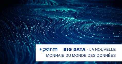 Big Data La Nouvelle Monnaie Du Monde Des Données Parm Ag