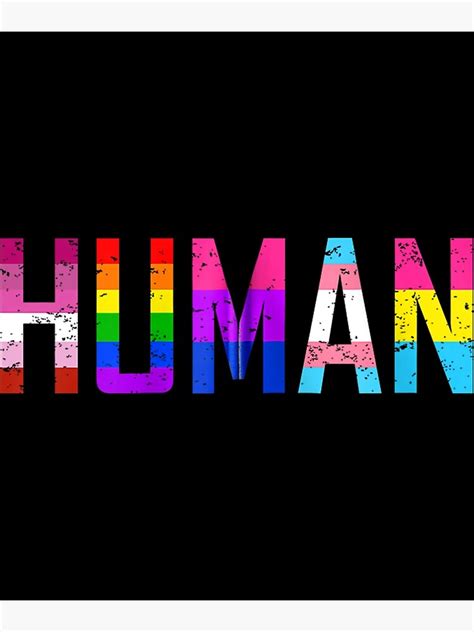 Lámina fotográfica Bandera HUMANA Camisa LGBT Mes del Orgullo Gay