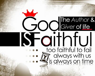 Faithful God HD Wallpaper and others - Truevined