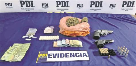 Armas Drogas Y Municiones Se Incautaron En Tomas De Andacollo