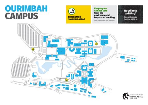 University Of Newcastle Ourimbah Campus Map - Island Maps