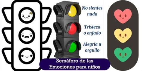 Semáforo De Las Emociones Técnica Para Niños