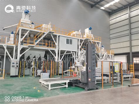 Fully Automatic Dry Powder Wall Putty Gypsum Limestone Production