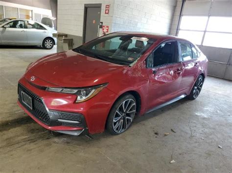 2020 Toyota Corolla Xse For Sale Va Richmond Fri Jun 14 2024 Used And Repairable Salvage