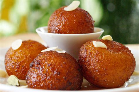 Receta de Gulab Jamun Postre dulce típico de la India