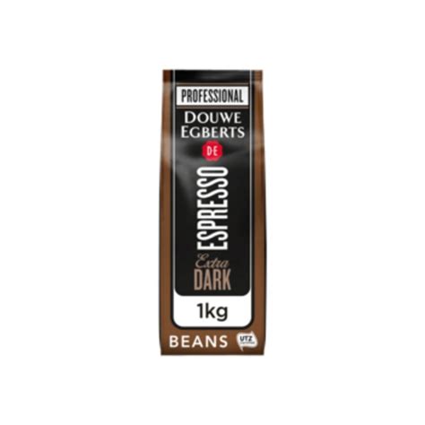 Koffie Douwe Egberts Espresso Bonen Extra Dark Roast 1kg Repro BV