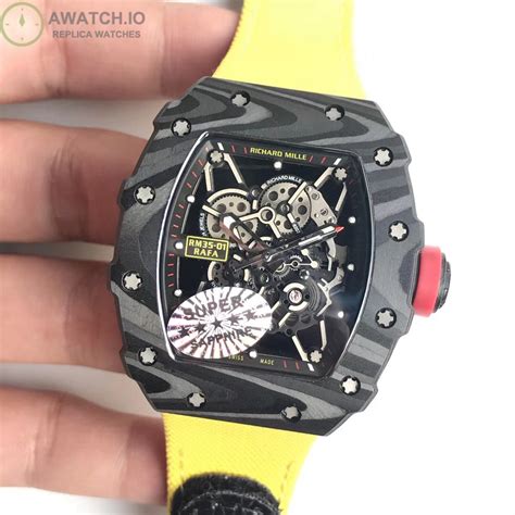 Replica Richard Mille Rm Rafael Nadal Kv V Forged Carbon Black