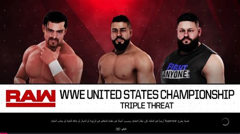 Wwe 2k20 Angel Garza Vs Andrade Vs Kevin Owens United States