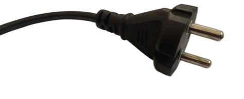 PVC 2 Pin Black Power Supply Cords For Electric Appliance At Rs 16