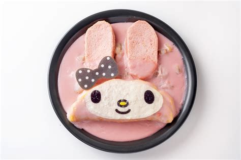 マイメロ・クロミ・ピアノの大人可愛いメニューがいっぱい♪『egg＆spuma×kuromi♡ My Melody Cafe』新宿ルミネエストに