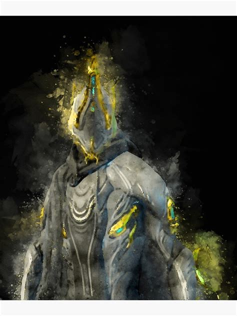 Excalibur Umbra Warframe Art Print By Visionyst Warframe Art Art