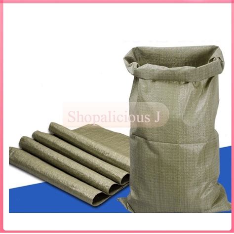 Guni Plastik Karung Pastic Bag PP Woven Beg Guni Courier Bag