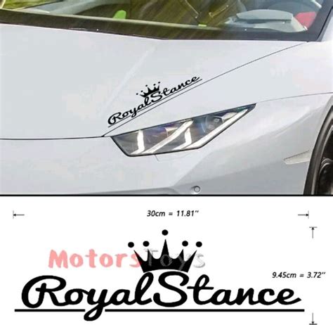 Jual Stiker Royal Stance Cutting Sticker Mobil Royal Stance Di Lapak