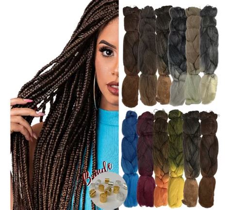 Jumbo Para Tran As Box Braids Cores Ombr Hair Ser Mulher Cor T B