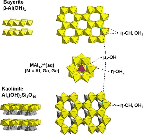 Aluminum Polyoxocation Structures Shown In Polyhedral Representation