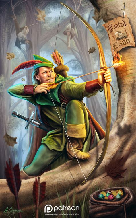 Artstation Robin Hood Illustration