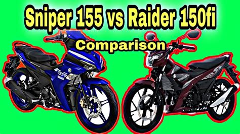 Sniper 155 Vs Raider 150fi Engine Specs And Features Comparison