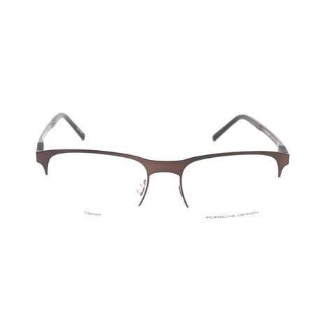 Mens P8322 Optical Frames Brown Porsche Design Touch Of Modern