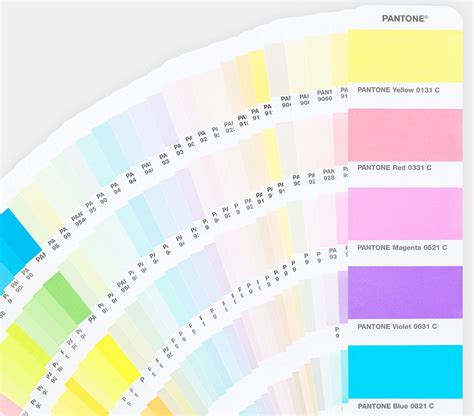 Pantone палитра цветов с названиями и описанием фото