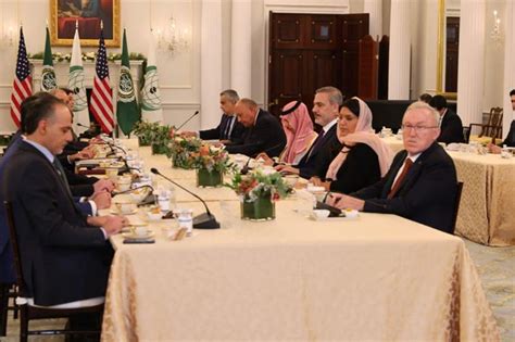 Arab Muslim Ministerial Delegation Decries Us Veto Of Unsc Resolution