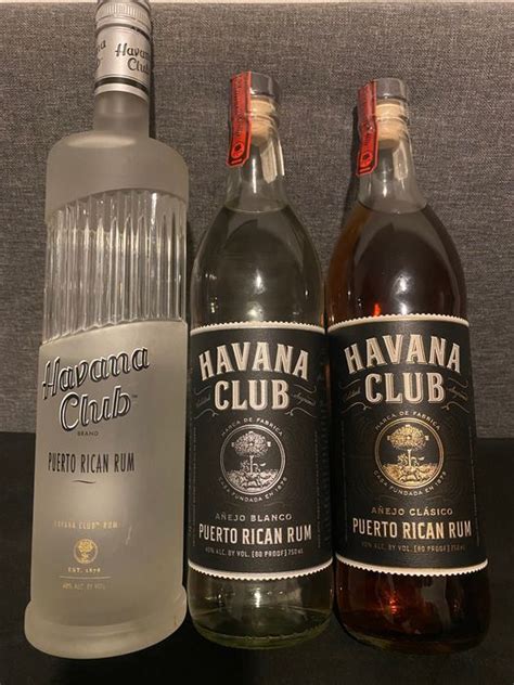 Havana Club Bacardi Anejo Club Blanco Clasico Catawiki