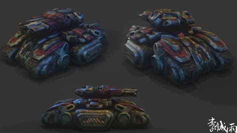 Starcraft 2 Siege Tank