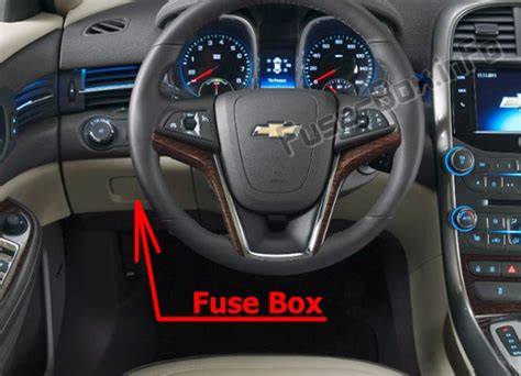 Fuse Box Diagram Chevrolet Malibu