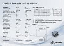 Acelerómetro 1 eje U313 series Weishi Technology Co Ltd de