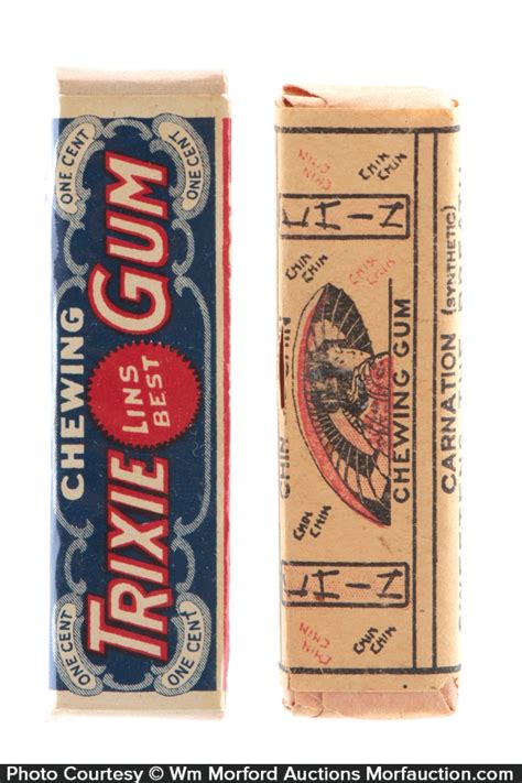 Antique Advertising Vintage Gum Packs • Antique Advertising