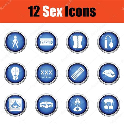 Set Of Sex Icons Stock Vector Image By Angelp 123488282