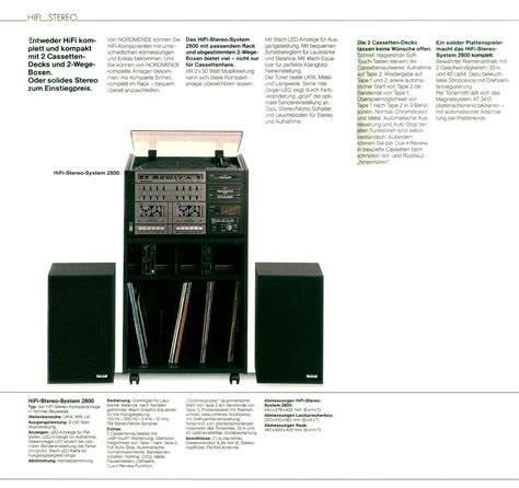 Nordmende Stereo System Hifi Wiki