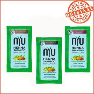 Jual Nyu Henna Shampoo Hair Colour Color Shampo Pewarna Rambut