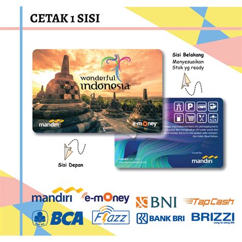 Jual Kartu Emoney Etoll Kumpulan Wonderful Indonesia Emoney Mandiri