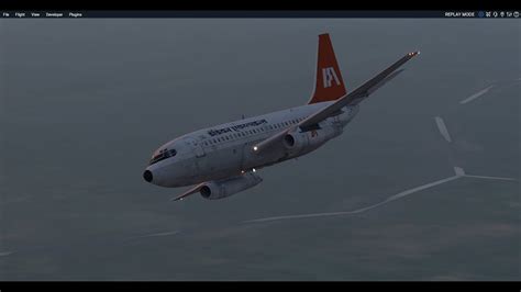 Indian Airlines Boeing 737 200 Classic Landing In Imphal Xplane 11