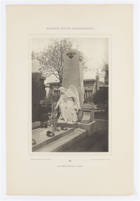 Friedhof Matzleinsdorf Grabdenkmal Josefine Horn Bildhauer Johannes