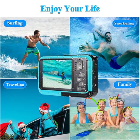 Buy Waterproof Camera Underwater Cameras For Snorkeling Full Hd K