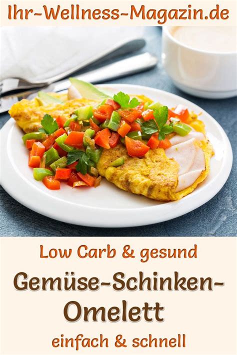 Gem Se Schinken Omelett Gesundes Low Carb Rezept F Rs Fr Hst Ck