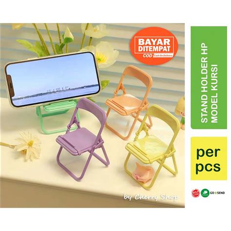 Jual Stand Holder Hp Model Kursi Lipat Universal Dudukan Penyangga