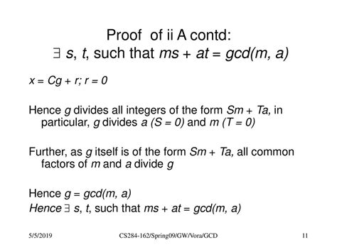 Gcd Csci 284162 Spring 2009 Gw Ppt Download