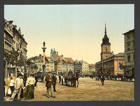 Варшава конца 19 века на фотохромах: visualhistory — LiveJournal