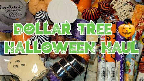 Dollar Tree Halloween Haul 🎃 Youtube