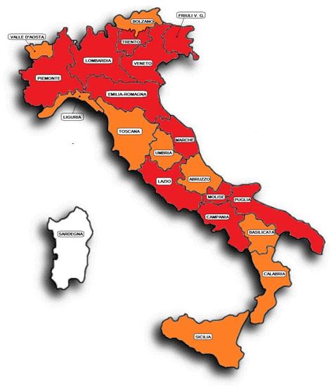 Covid Cambia Mappa Colori Domani Mln Italiani In Zona Rossa