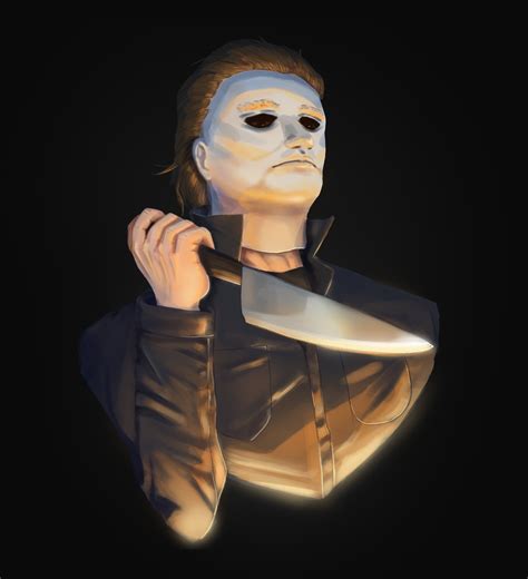 Artstation Michael Myers Color Practice