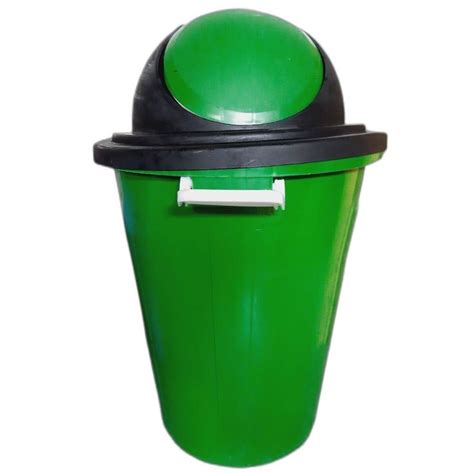 L Green Swing Plastic Dustbin At Rs Plastic Garbage Bin In