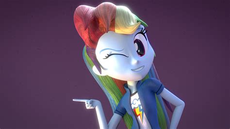 Safe Artist Creatorofpony Rainbow Dash Equestria Girls G